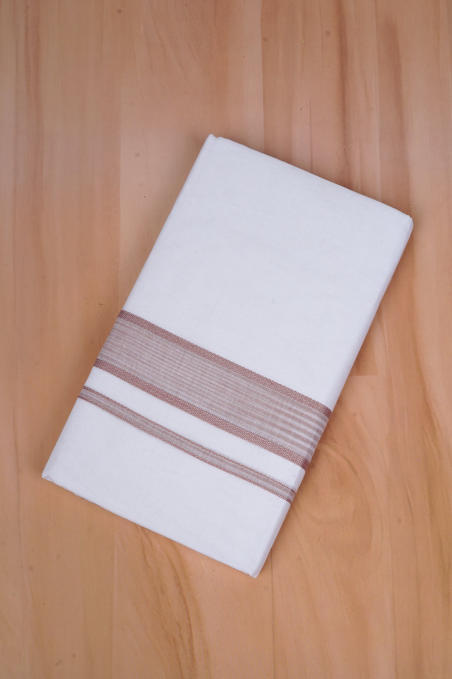 FCD-70 W/D DHOTI 3.80 MTR- Light Brown