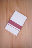 FCD-592 W/D DHOTI 3.80 MTR - Dark pink