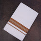 FD-166 W/D DHOTI 3.80 MTR-Brown
