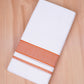 FCD-02 W/D DHOTI 4.00 MTR- Orange