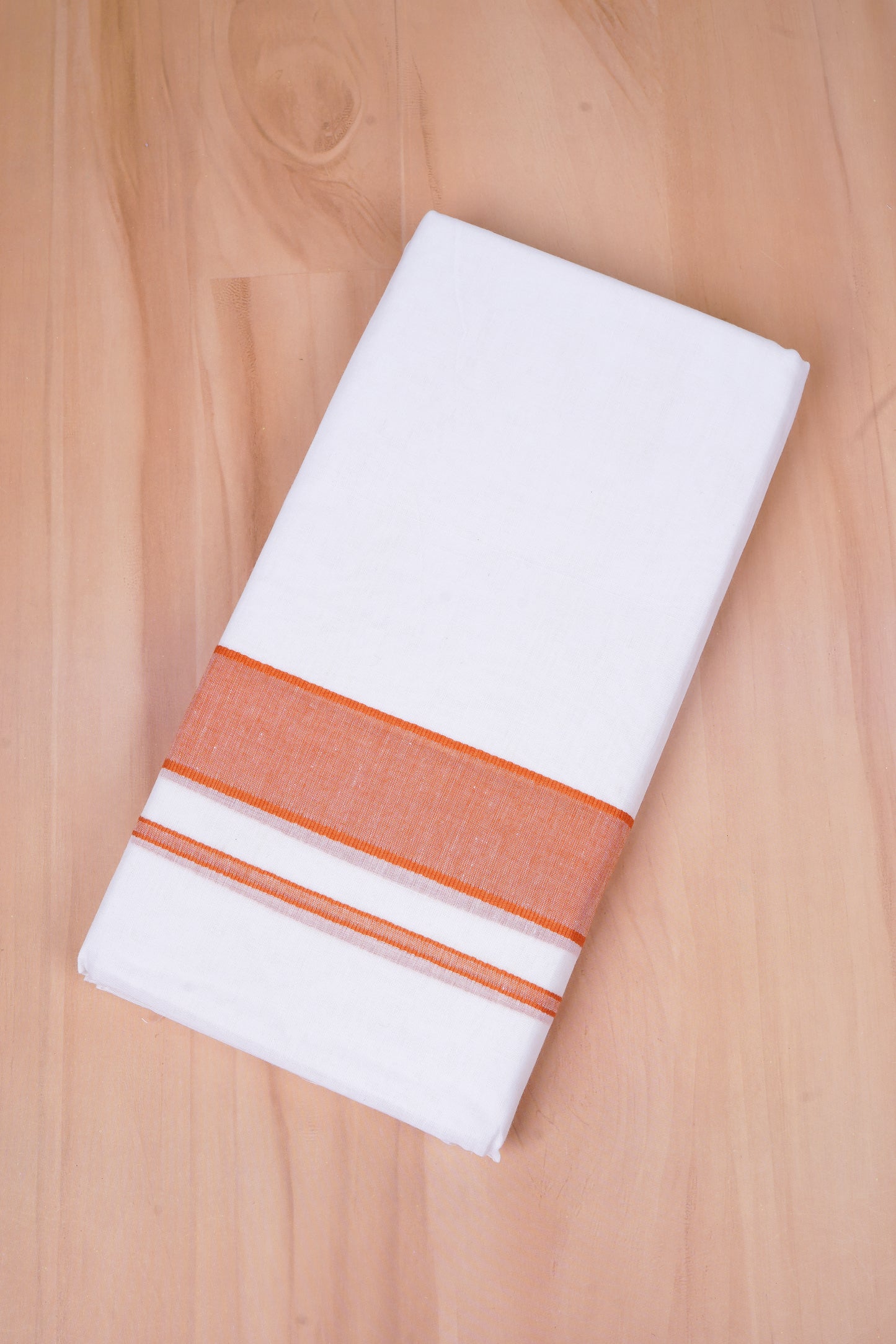 FCD-02 W/D DHOTI 4.00 MTR- Orange