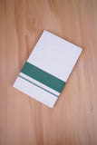FCD-592 W/D DHOTI 3.80 MTR - dark Green
