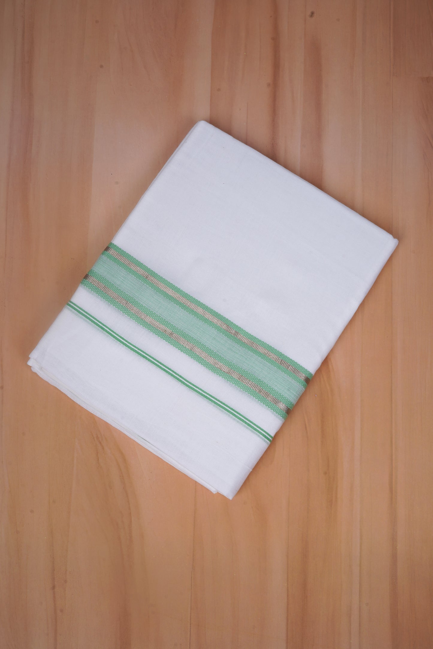FCD-517 W/D DHOTI 3.80 MTR - Light Green
