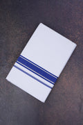 FD-167 W/D DHOTI 3.80 MTR-Navy Blue