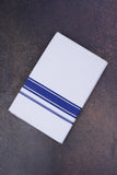 FD-167 W/D DHOTI 3.80 MTR-Navy Blue
