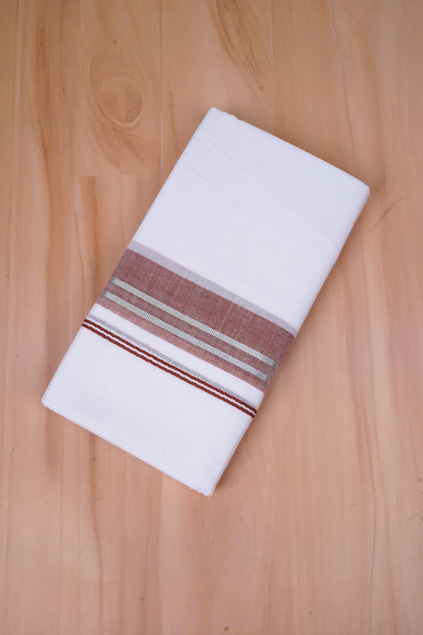 FCD-526 W/D DHOTI 3.80 MTR-Maroon