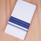 FCD-429 W/D DHOTI 3.80 MTR- Blue