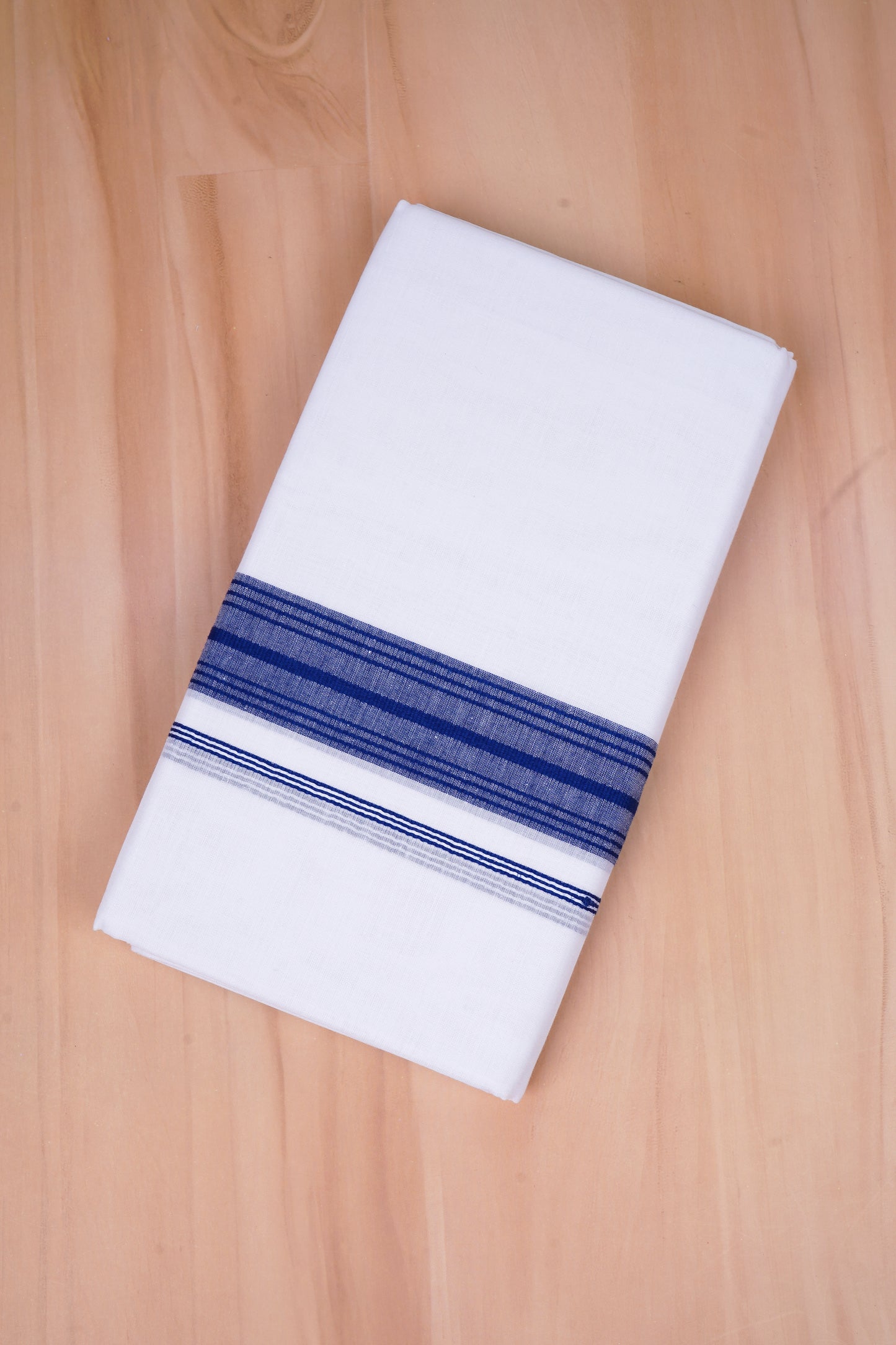 FCD-429 W/D DHOTI 3.80 MTR- Blue