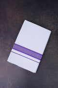 FD-91 W/D DHOTI 3.80 MTR-Purple
