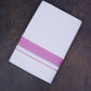 FD-177 W/D DHOTI 3.80 MTR-Pink