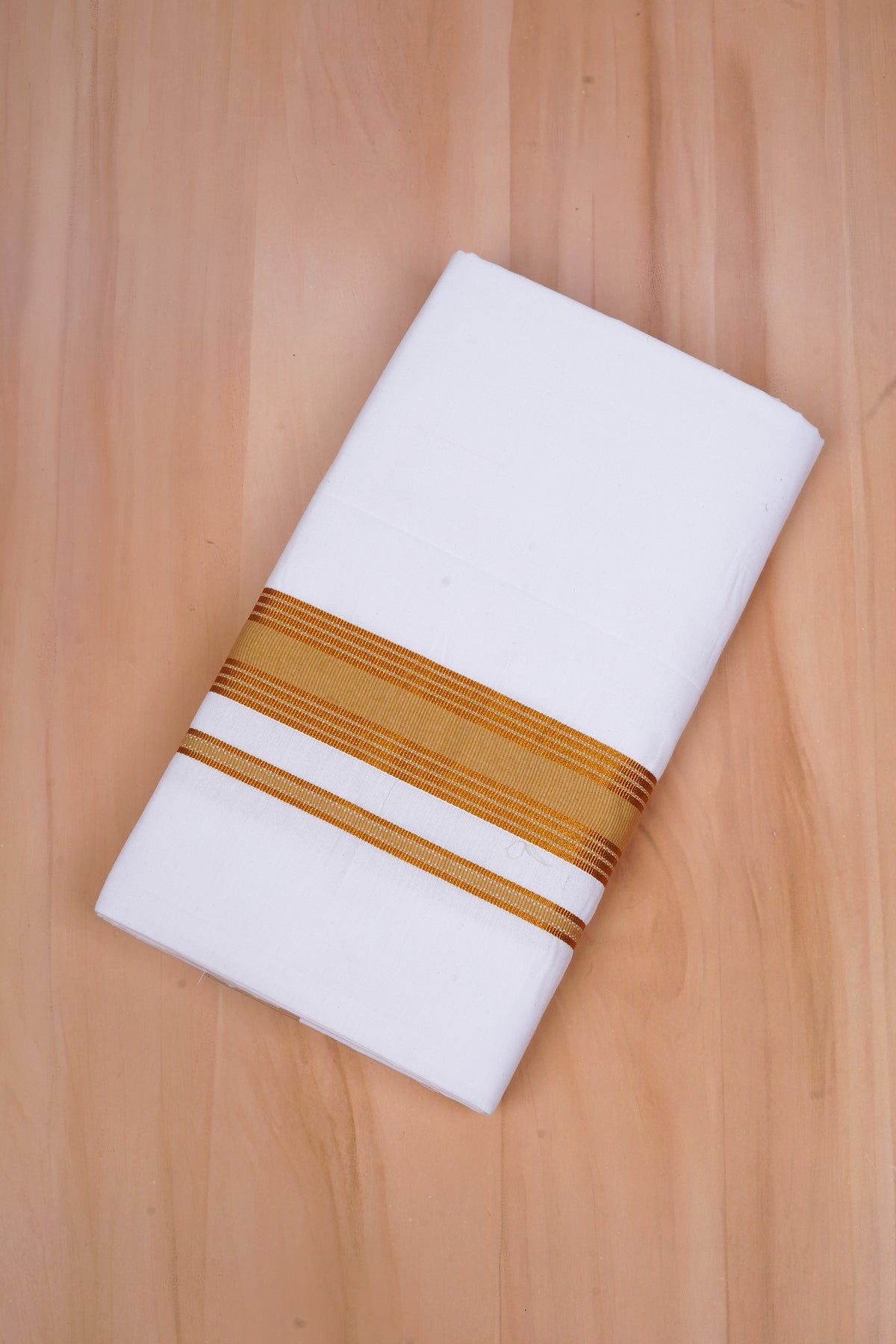 Gold Max W/S Dhoti 2.00 MTR - Dark Orange