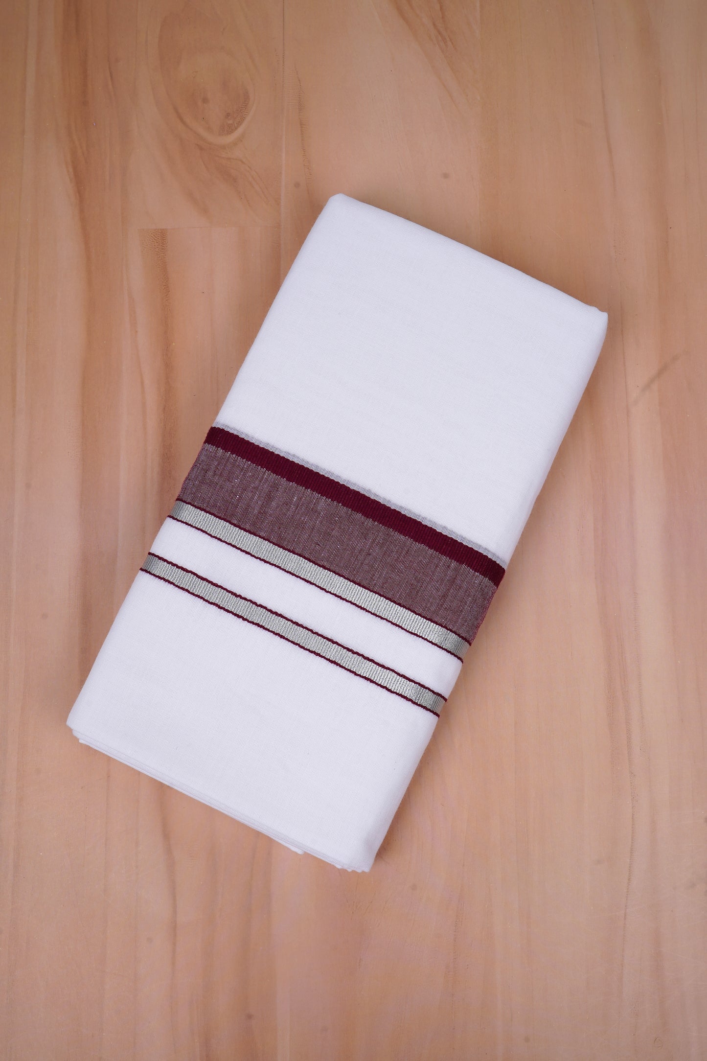 FCD-525 W/D DHOTI 3.80 MTR-Maroon