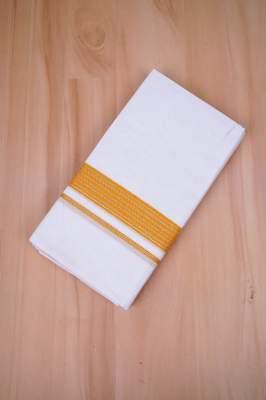 FCD-470 W/D DHOTI 4.00 MTR - Yellow