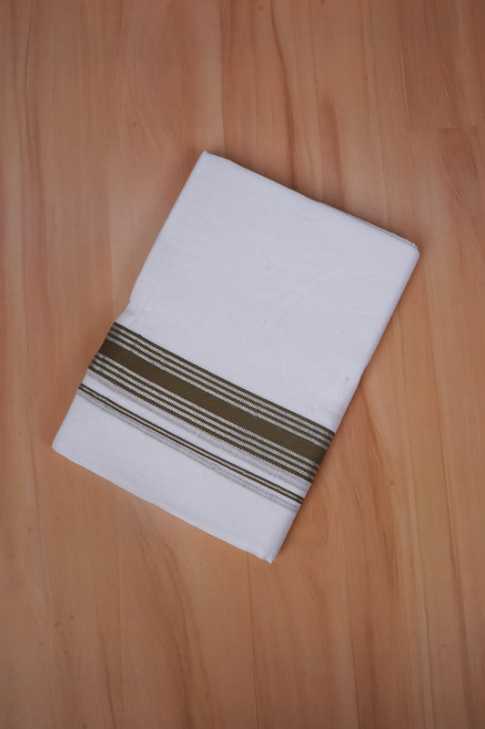 FCD-590 W/D DHOTI 3.80 MTR - L Brown
