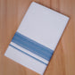 FCD-603 W/D DHOTI 3.80 MTR - Sky Blue
