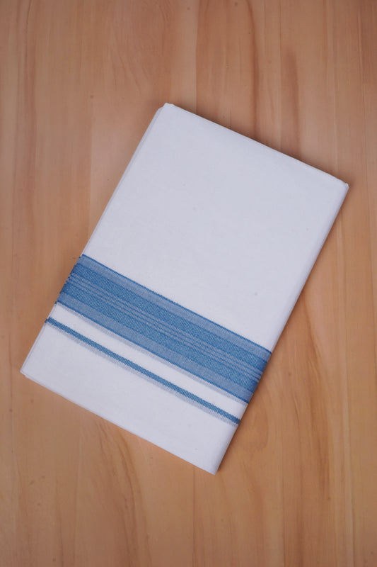 FCD-603 W/D DHOTI 3.80 MTR - Sky Blue