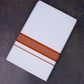 FD-91 W/D DHOTI 3.80 MTR-Brown