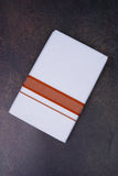 FD-91 W/D DHOTI 3.80 MTR-Brown