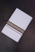FD-162 W/D DHOTI 3.80 MTR-Brown