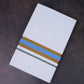 FD-172 W/D DHOTI 3.80 MTR- L blue