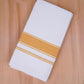 FCD-03 W/D DHOTI 4.00 MTR-Goldyellow