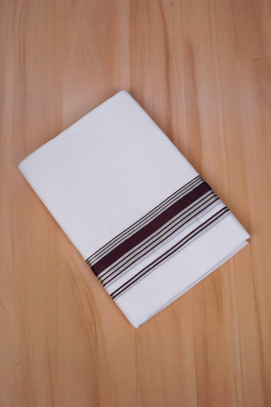 FCD-590 W/D DHOTI 3.80 MTR - Dark brown