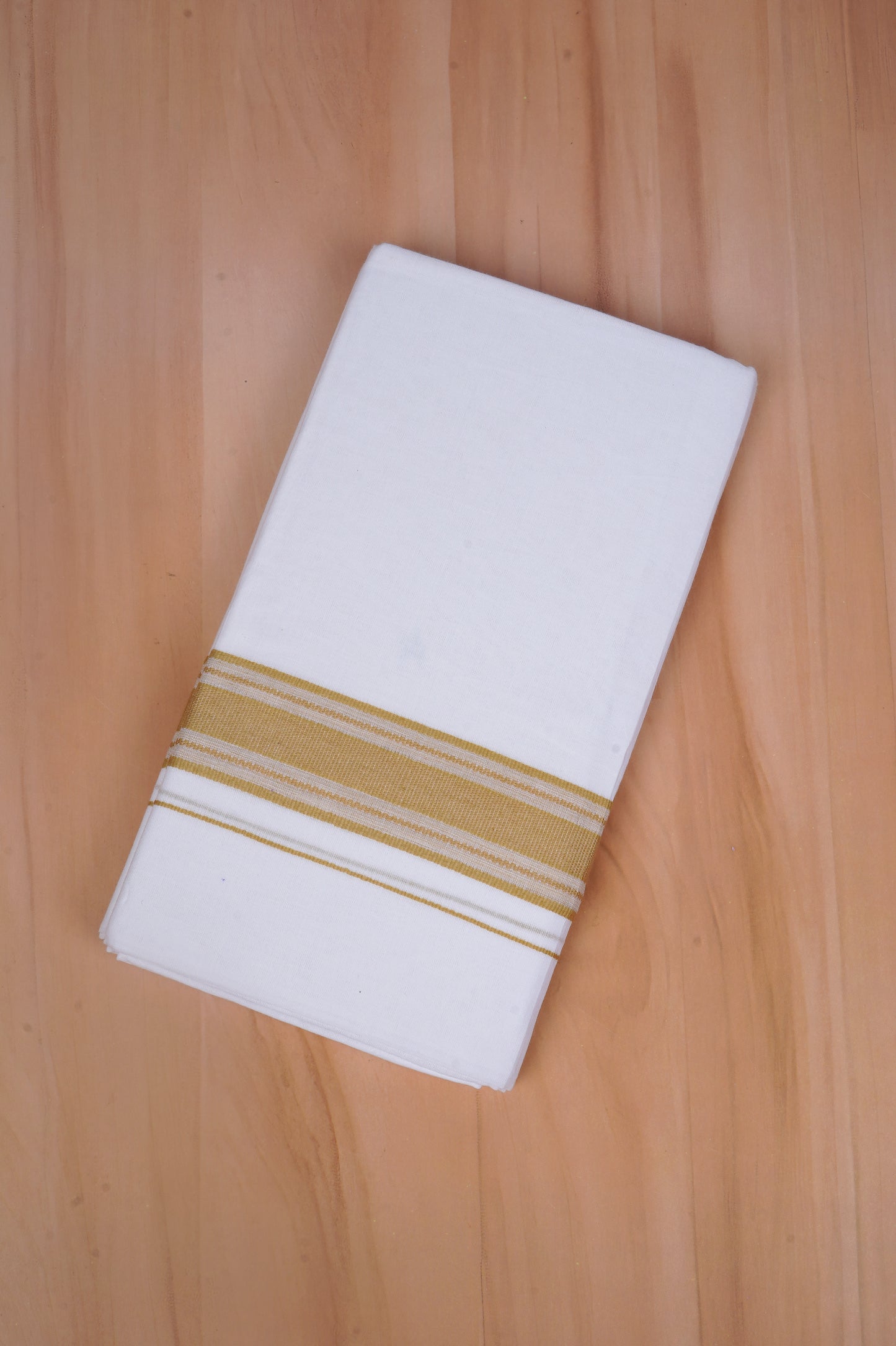 FCD-416 W/D DHOTI 3.80 MTR - Gold Yellow