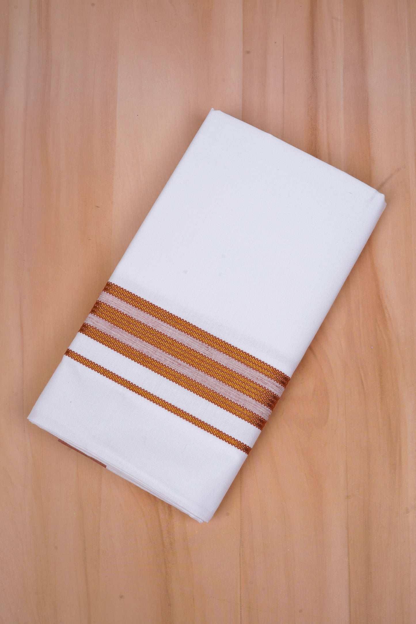 Heritage Gold W/S Dhoti 2.00 MTR - Copper