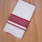FCD-86 W/D DHOTI 3.80 MTR- Red