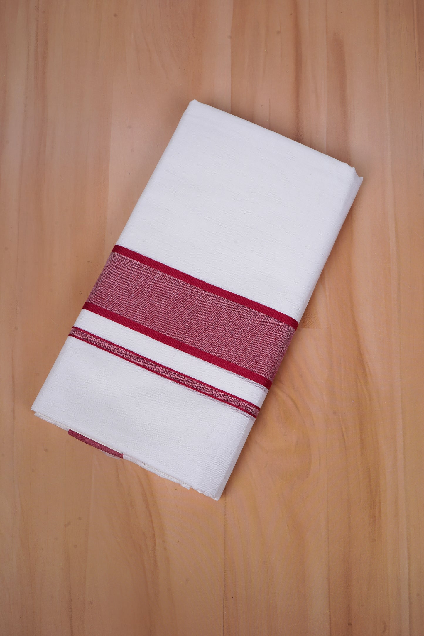 FCD-86 W/D DHOTI 3.80 MTR- Red