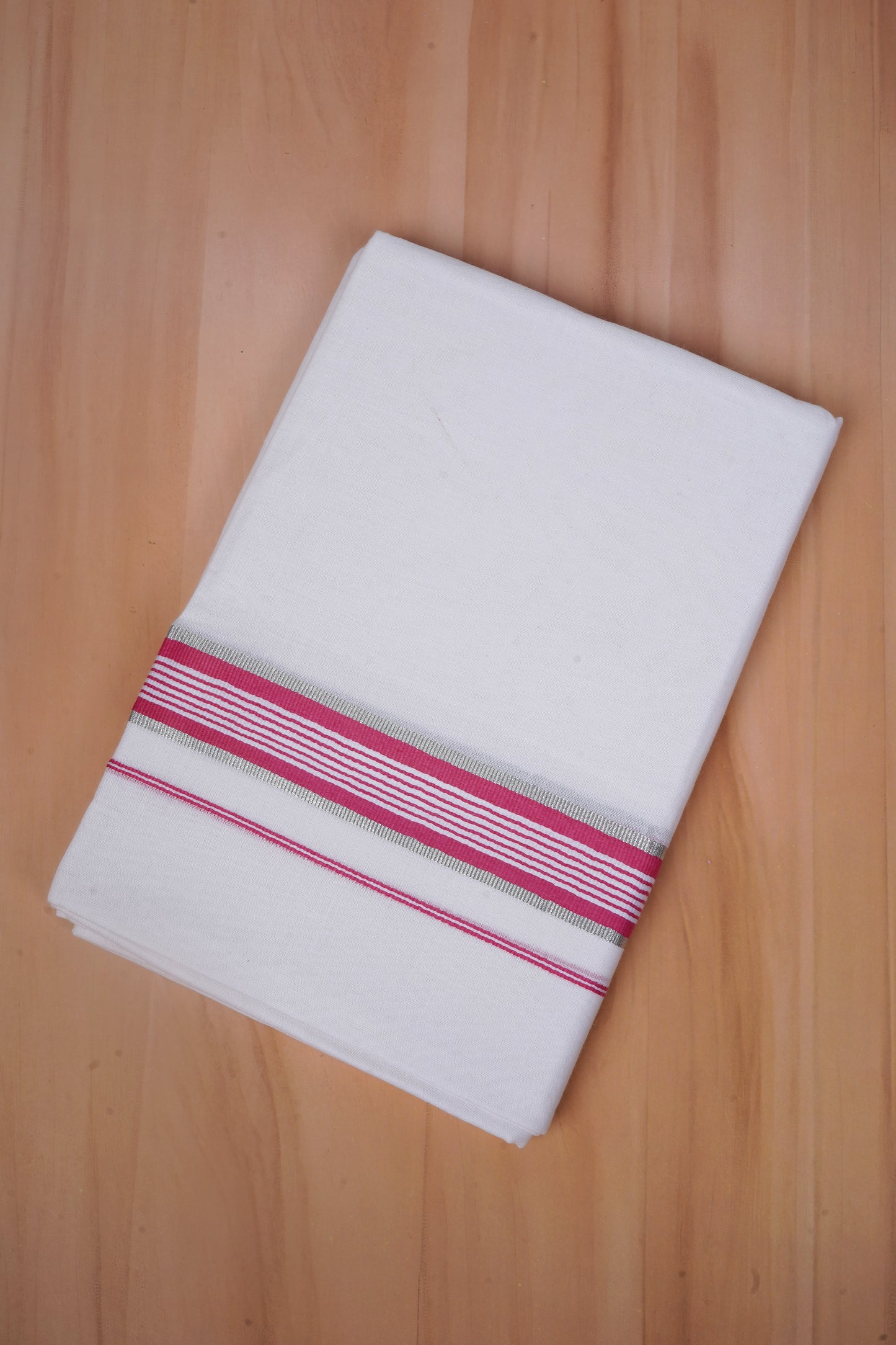 FCD-589 W/D DHOTI 3.80 MTR -  Pink