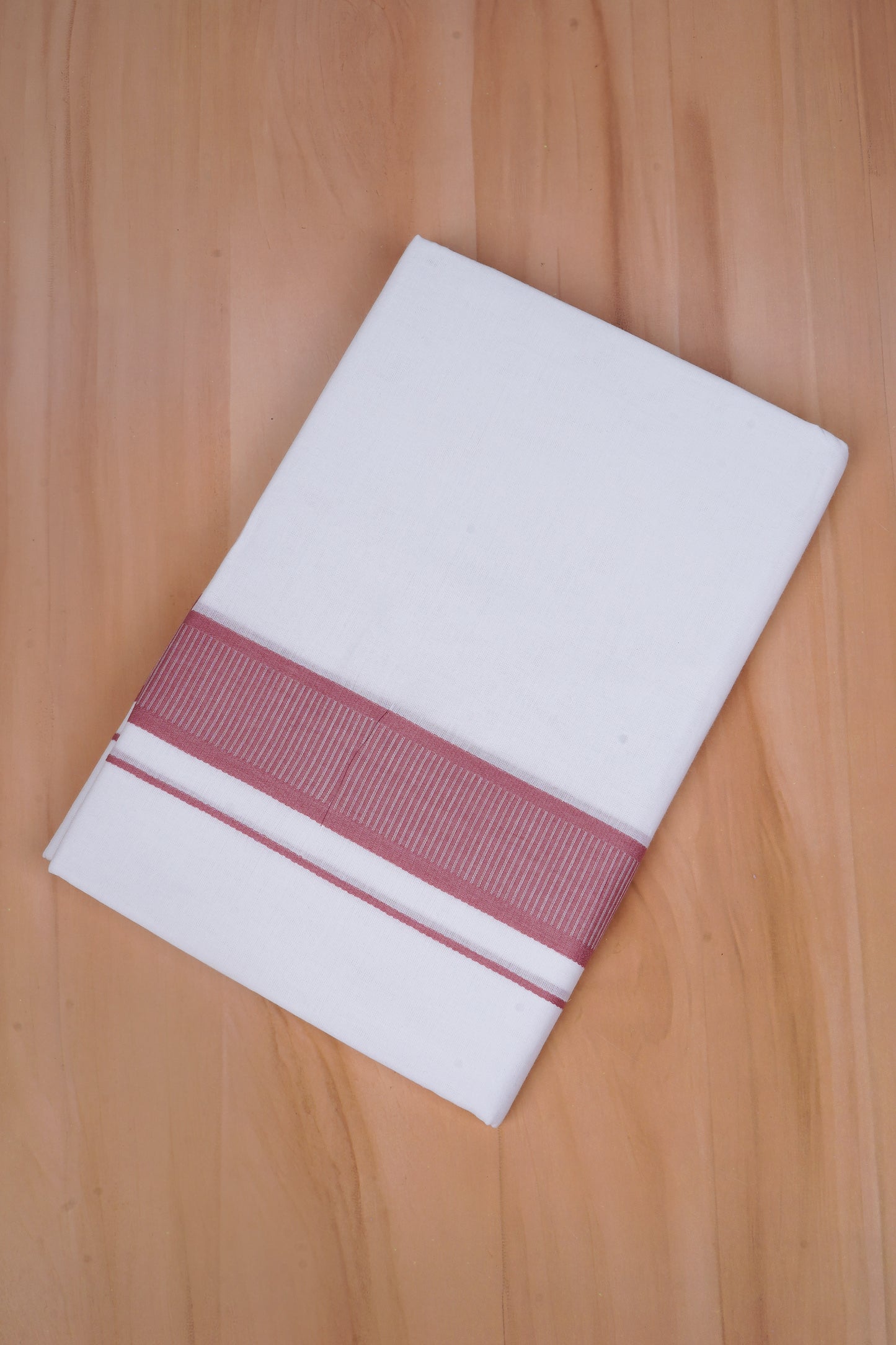 FCD-601 W/D DHOTI 3.80 MTR - Dark Pink