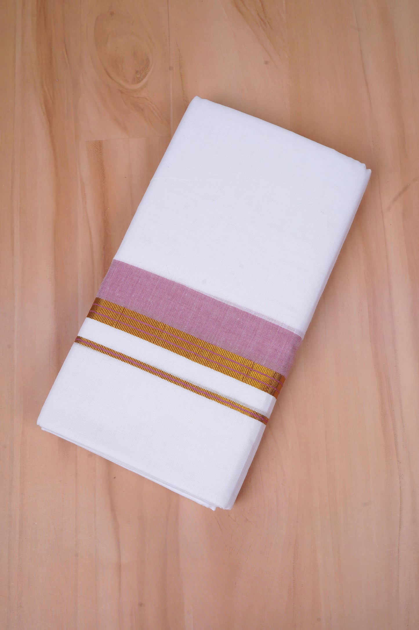 FCD-528 W/D DHOTI 3.80 MTR-Light Pink