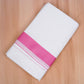 FCD-381 W/D DHOTI 3.80 MTR - Dark Pink