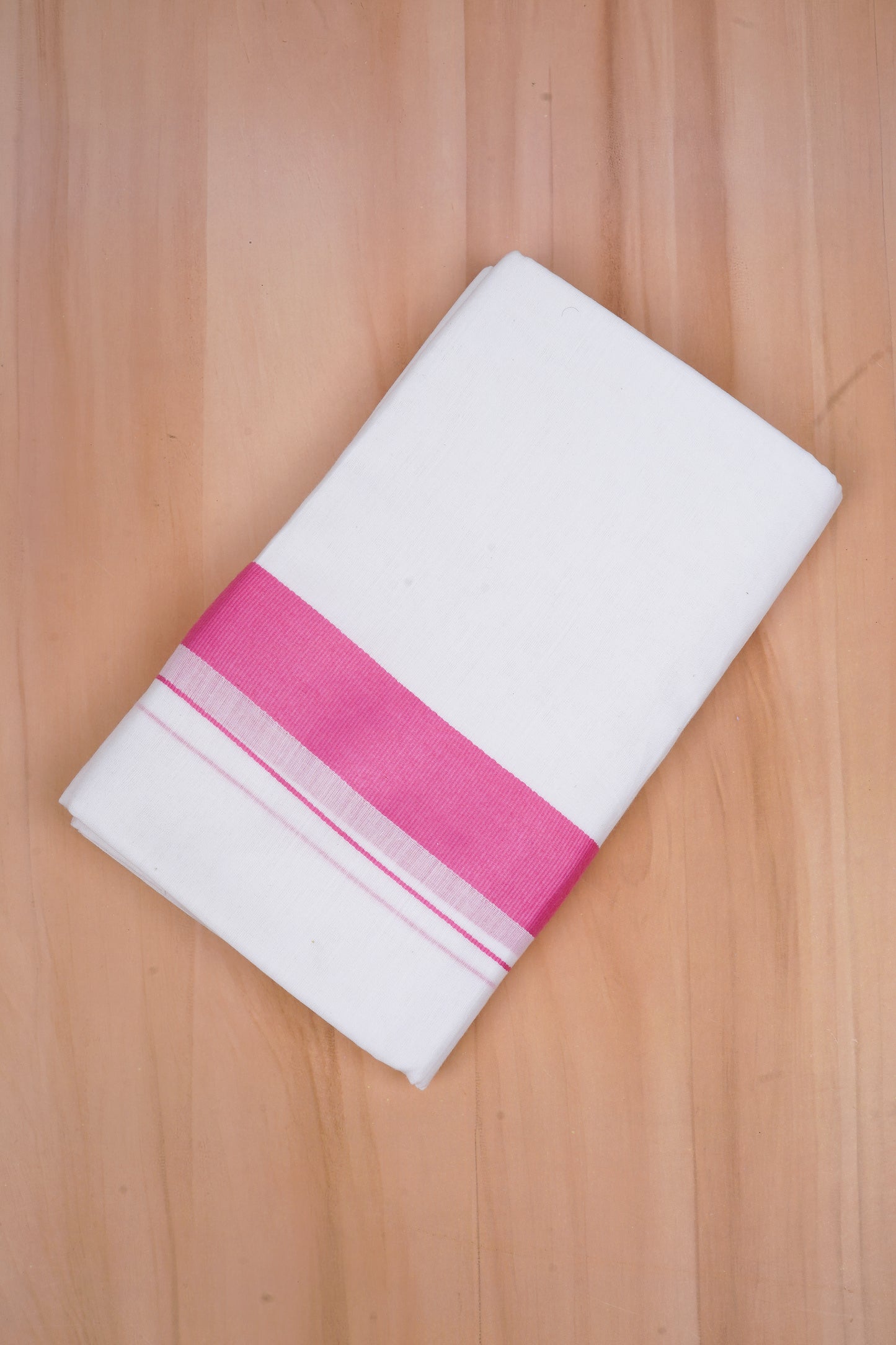 FCD-381 W/D DHOTI 3.80 MTR - Dark Pink