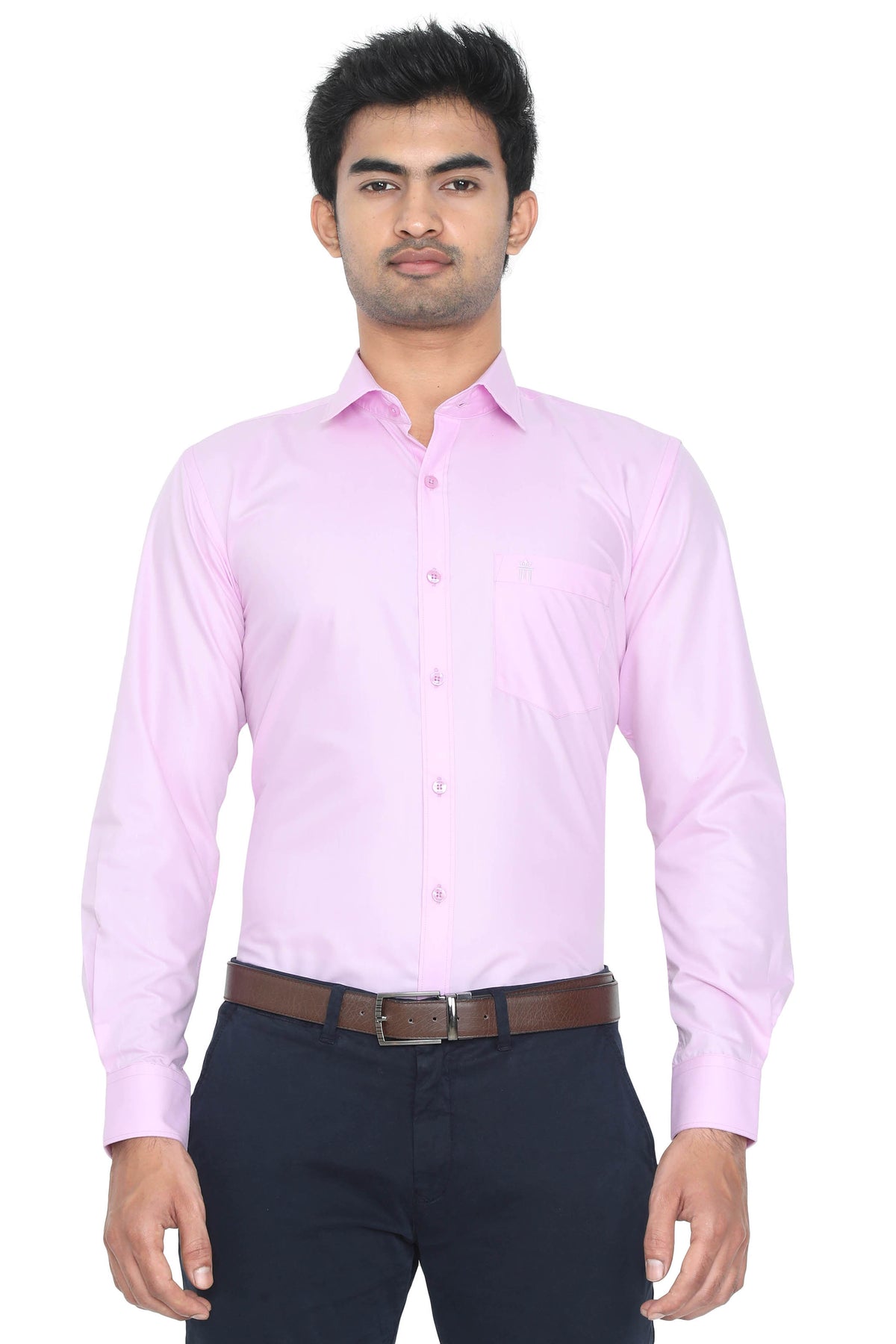 Full Sleeve Formal Color Shirt For Men - 33002