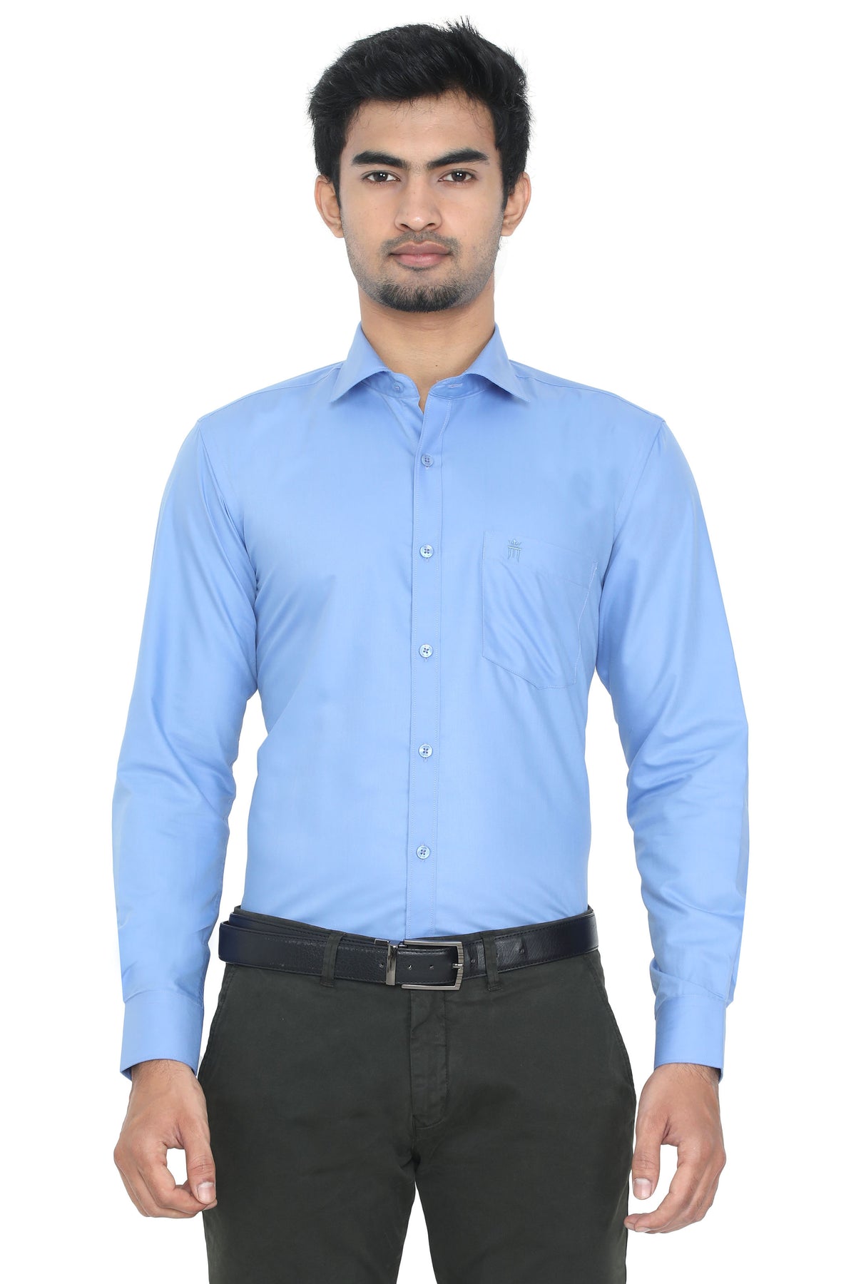 Full Sleeve Formal Color Shirt For Men - 33003