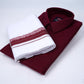 Boston Fancy Single Set H/S - (Assorted Pattern) - 06 Maroon