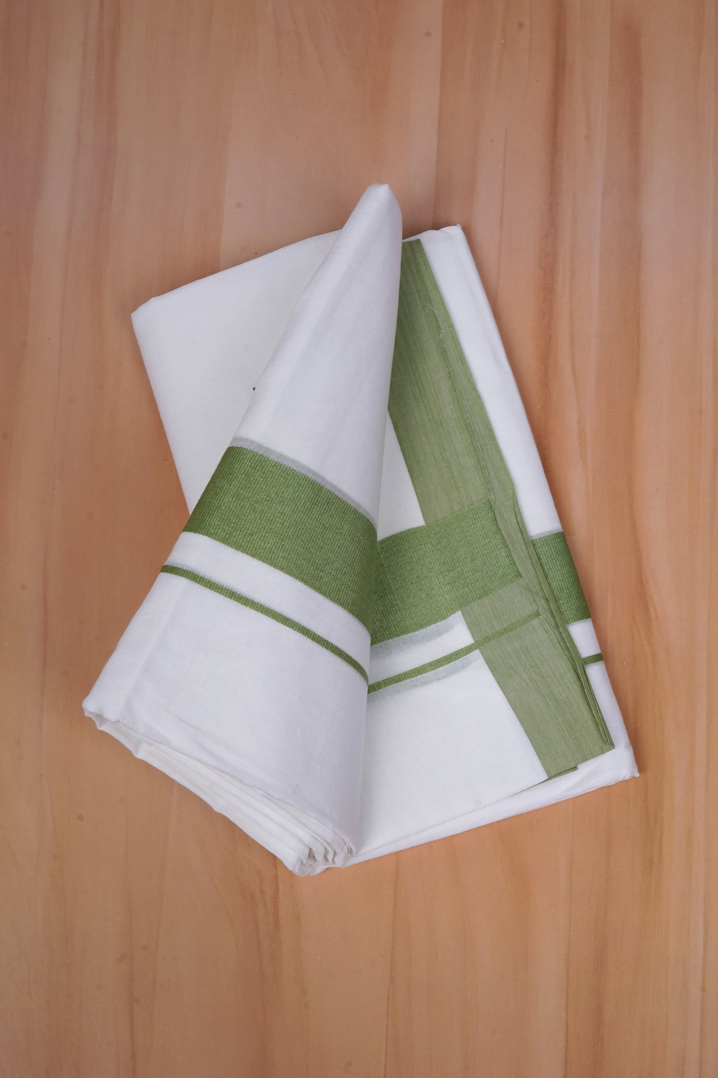 FCD-76 W/D DHOTI 3.80 MTR-green