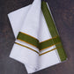 FD-200 W/D DHOTI 3.80 MTR-Dark Green