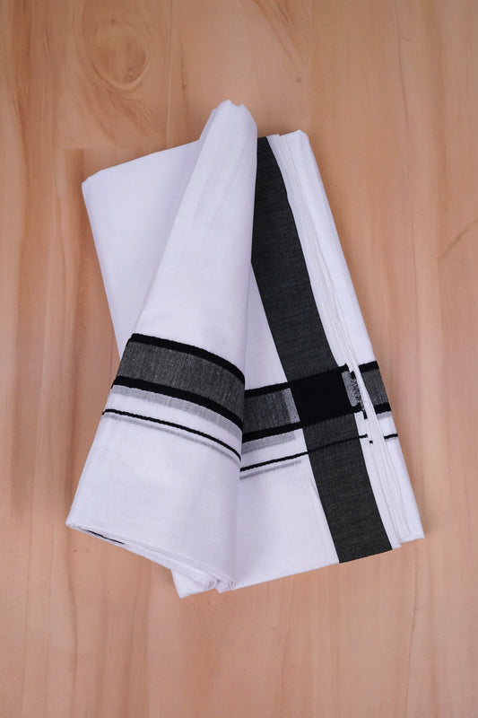 FCD-471 W/D DHOTI 3.80 MTR - Black