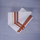KERALOOM FINISH COTTON 331 W/D DHOTI 3.80 MTR - Brown