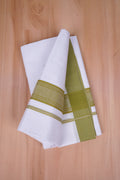 FCD-423 W/D DHOTI 3.80 MTR- Green