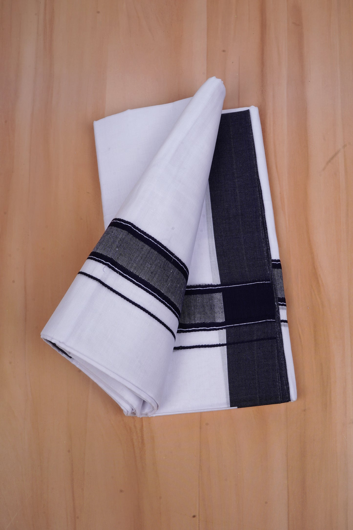 FCD-501 W/D DHOTI 3.80 MTR-Black
