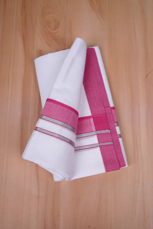 FCD-525 W/D DHOTI 3.80 MTR-Pink