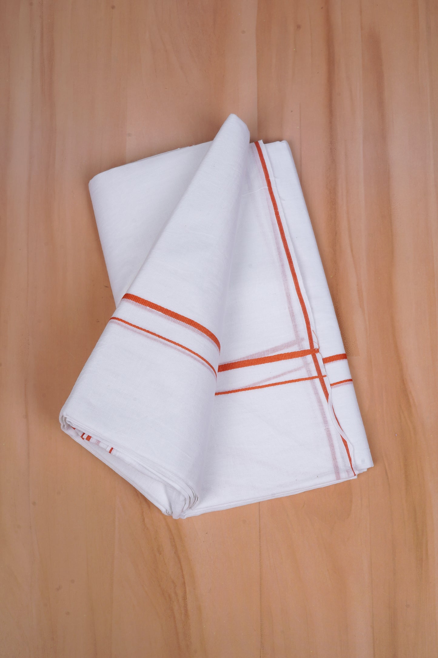 FCD-48 W/D DHOTI 3.80 MTR- Orange