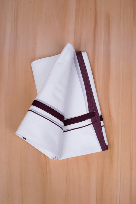 FCD-81 W/D DHOTI 3.80 MTR- D Brown