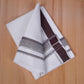 FCD-403 W/D DHOTI 3.80 MTR - Maroon