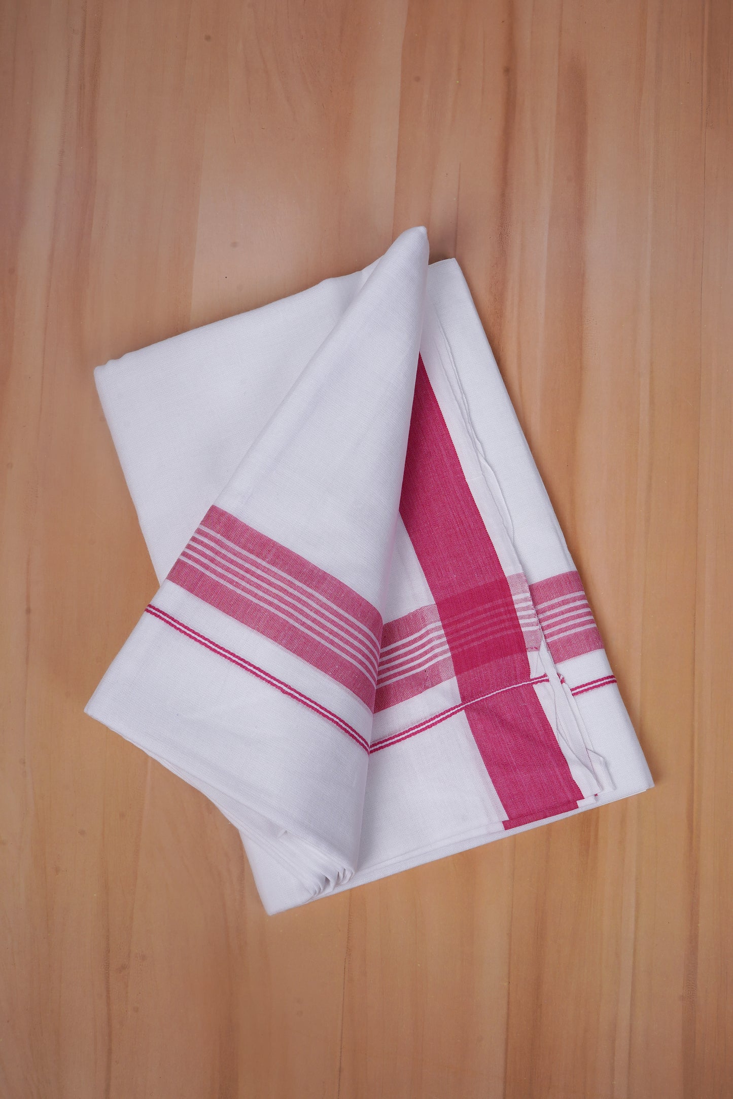 FCD-466 W/D DHOTI 3.80 MTR - Dark Pink