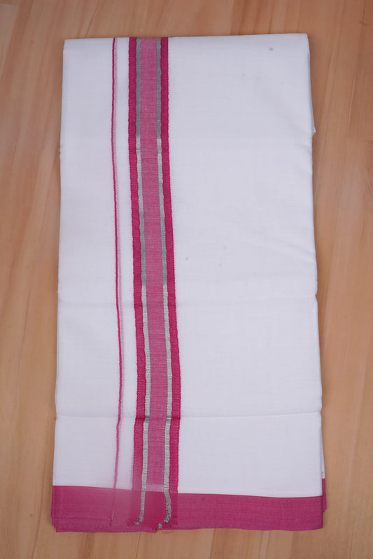 FCD-520 W/D DHOTHIE 3.80 MTR-Dark Pink